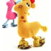 Squeaky Fawn Plush Toy – Cute Soft Toy for Cats
