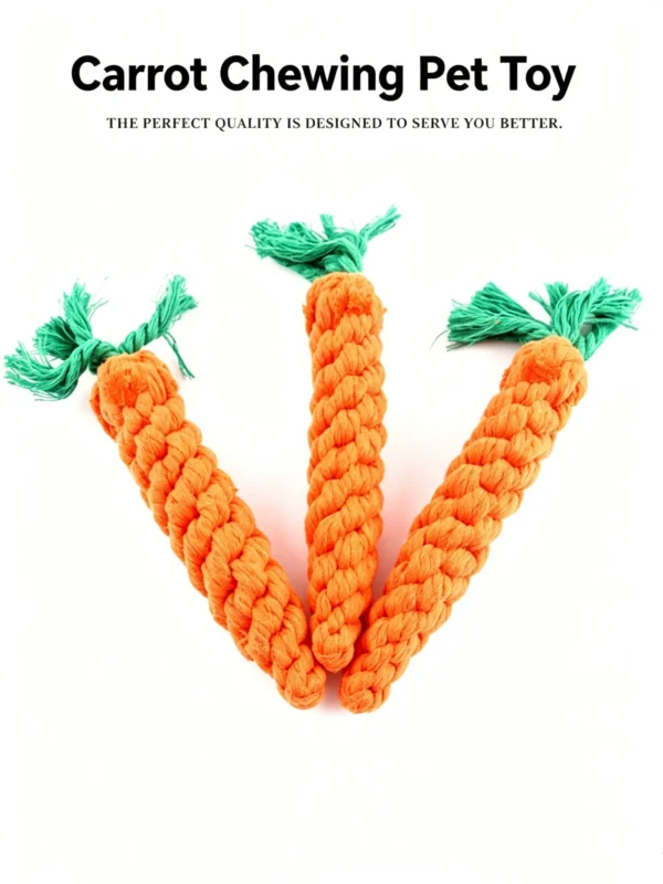 图片处理与翻译 (6)_副本_副本-compressed Woven Cotton Carrot Chew Toy for Dogs – Durable & Fun