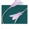 Feather Jingle Bell Cat Teaser Wand