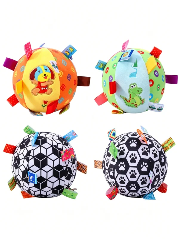 Plush Jingle Bell Ball – Interactive Cat Toy for Boredom Relief