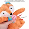 Squeaky Animal-Shaped Plush Toy for Pets – Soft & Fun