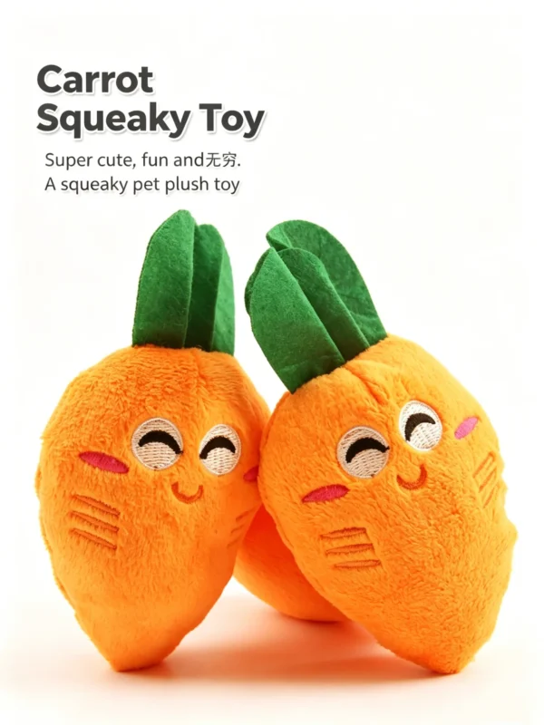图片处理与翻译_副本-compressed Squeaky Carrot Stress-Relieving Plush Toy for Dogs