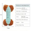 Squeaky Bone Plush Toy for Dogs