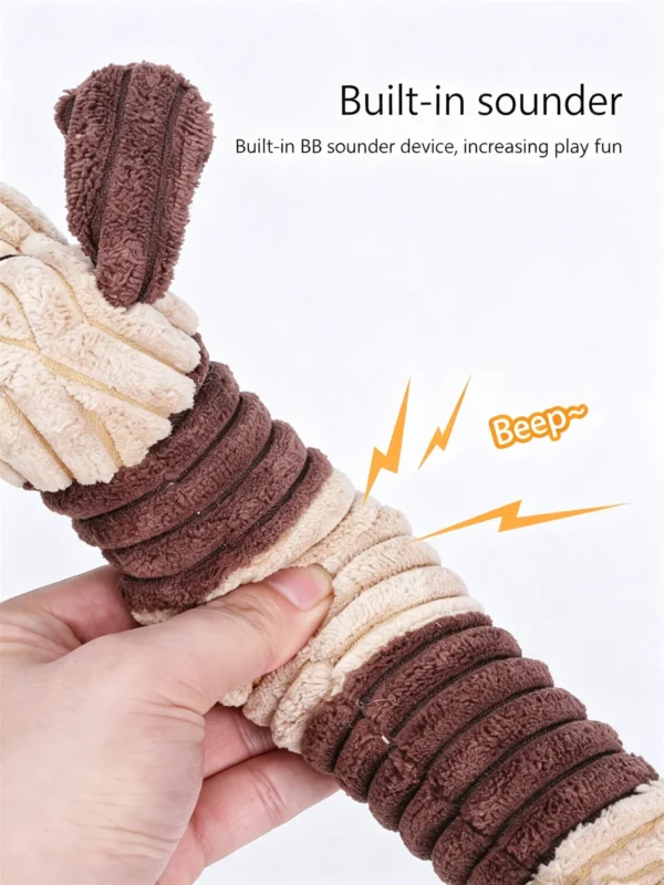 Squeaky Animal Plush Toy for Pets – Soft & Fun