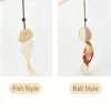 Wooden Handle Cat Teaser Wand – Interactive Toy for Cats