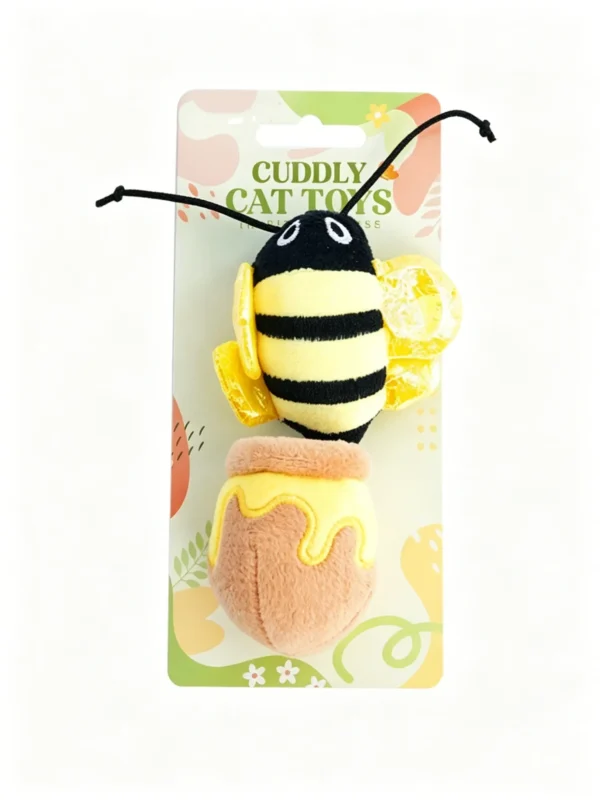 Catnip Crinkle Plush Cat Toy – Crinkle Sound for Cats