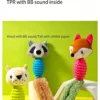 Squeaky Animal Plush Toy for Pets