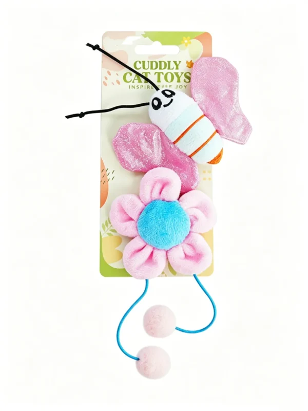 Catnip Crinkle Plush Cat Toy – Crinkle Sound for Cats