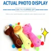 Squeaky Chewable Plush Animal Toy for Pets – Soft & Durable