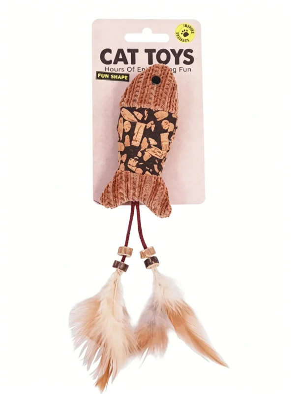 Catnip & Silver Vine Toy – Dual Herbal Blend for Happy Cats