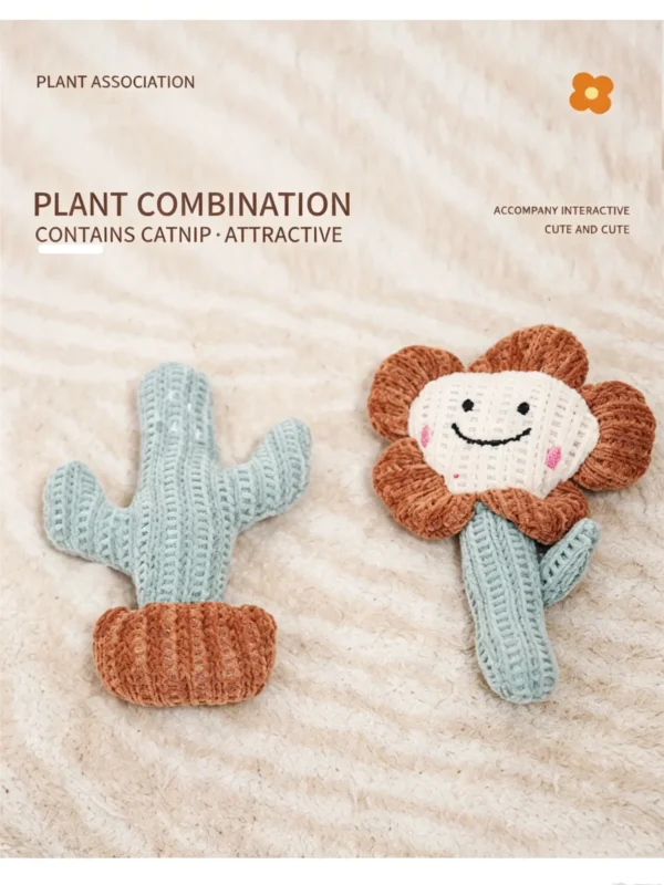 Catnip Plush Toy Series – Soft Interactive Cat Toys Collection