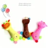 Squeaky Chewable Plush Animal Toy for Pets – Soft & Durable