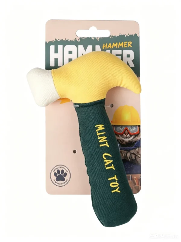 Catnip Plush Toy – Tool Series, Novelty Shapes for Cats
