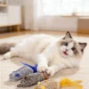 图片处理需求 (3)_副本-compressed Squeaky Plush Mouse Cat Toy – Realistic Mouse Shape