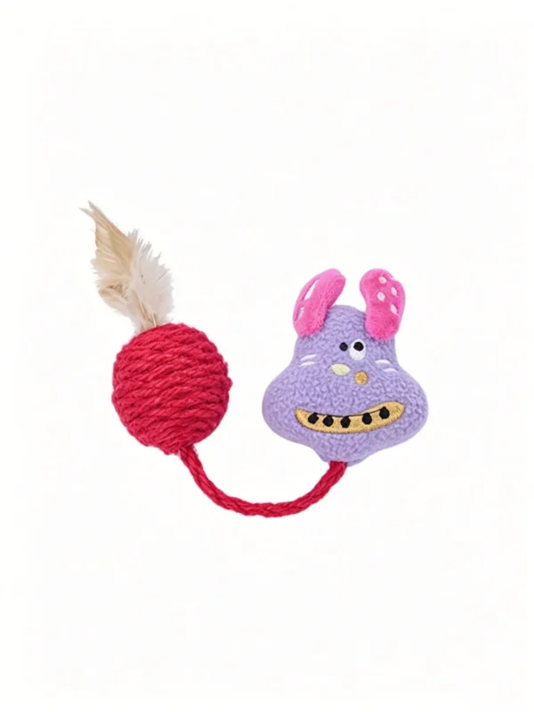 图片处理需求 (3)_副本-compressed Sisal Rattle Ball for Cats – Natural Sisal, Active Play