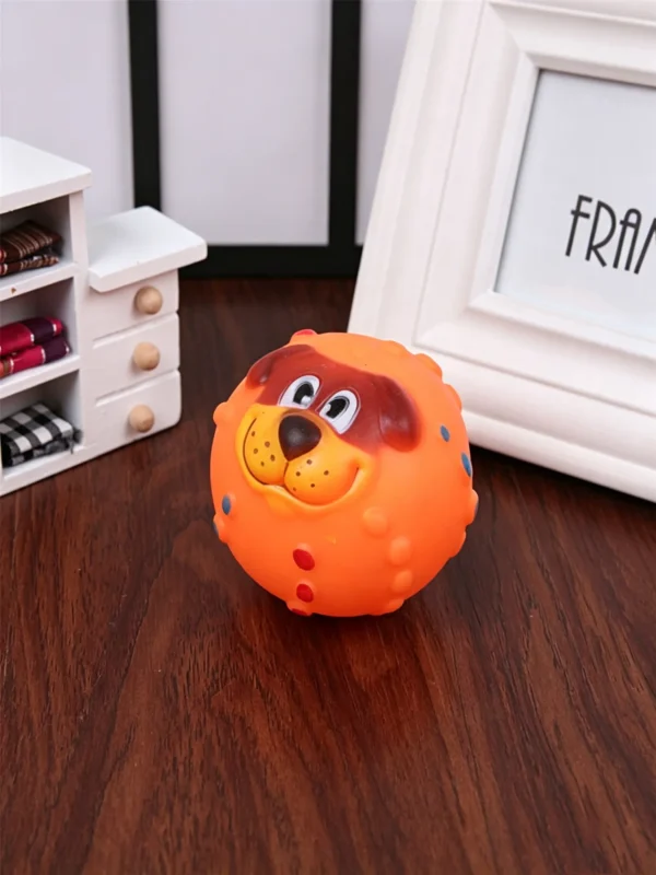 图片处理需求 (3)_副本-compressed Squeaky Dog Face-Shaped Ball Toy for Pets – Soft & Fun