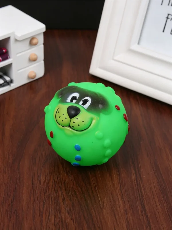 图片处理需求 (4)_副本-compressed Squeaky Dog Face-Shaped Ball Toy for Pets – Soft & Fun