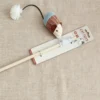 Wooden Handle Cat Teaser Wand – Interactive Toy for Cats