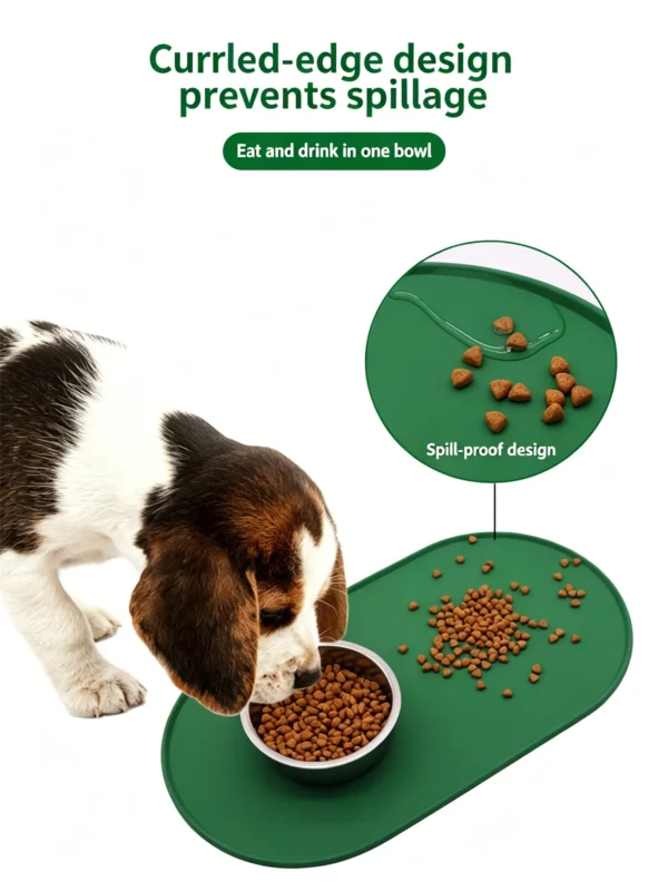 Silicone Waterproof Cat and Dog Food Mat