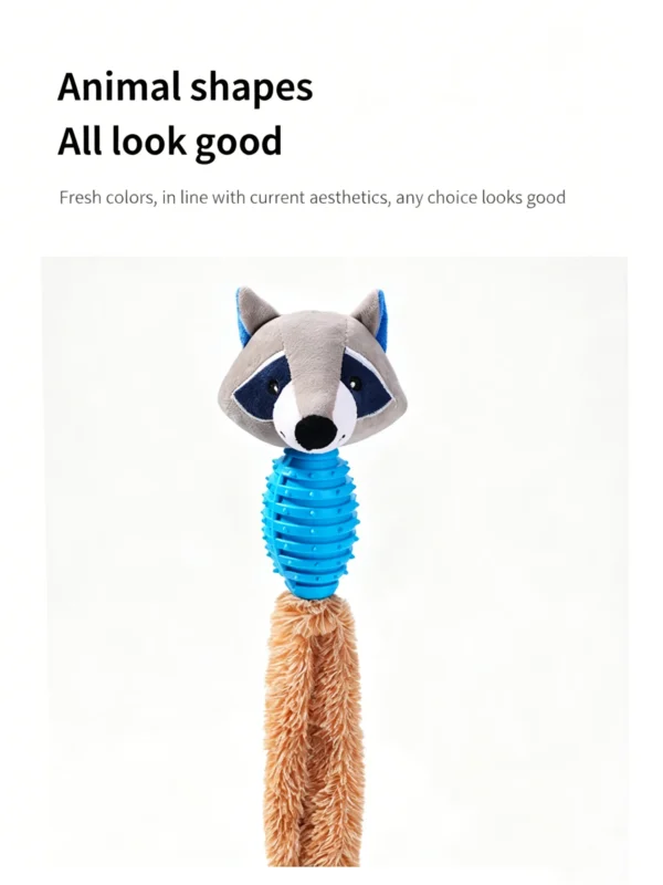 Squeaky Animal Plush Toy for Pets