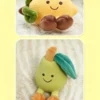 Squeaky Latex Plush Fruit Toy for Dogs – Soft & Durable
