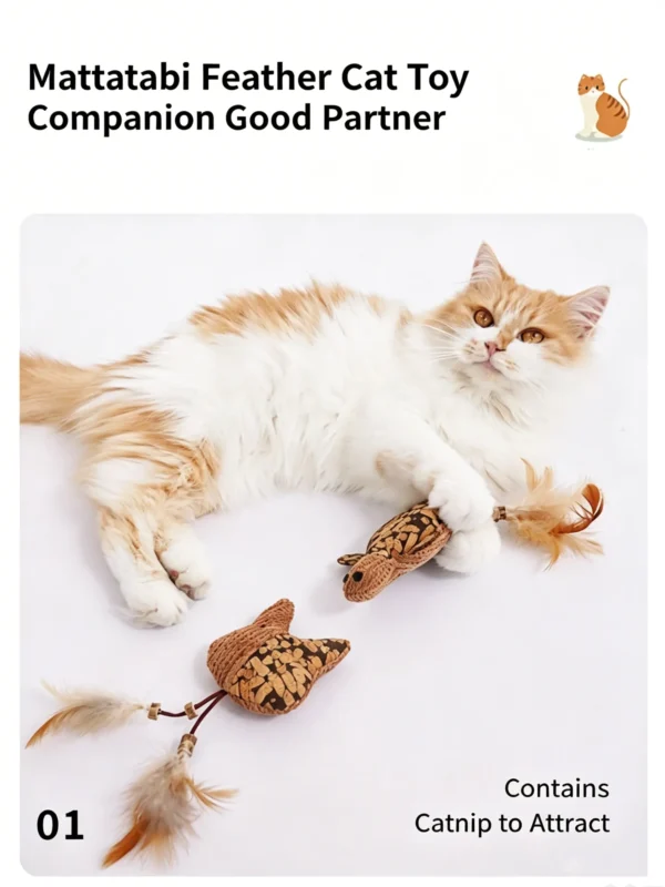 Catnip & Silver Vine Toy – Dual Herbal Blend for Happy Cats