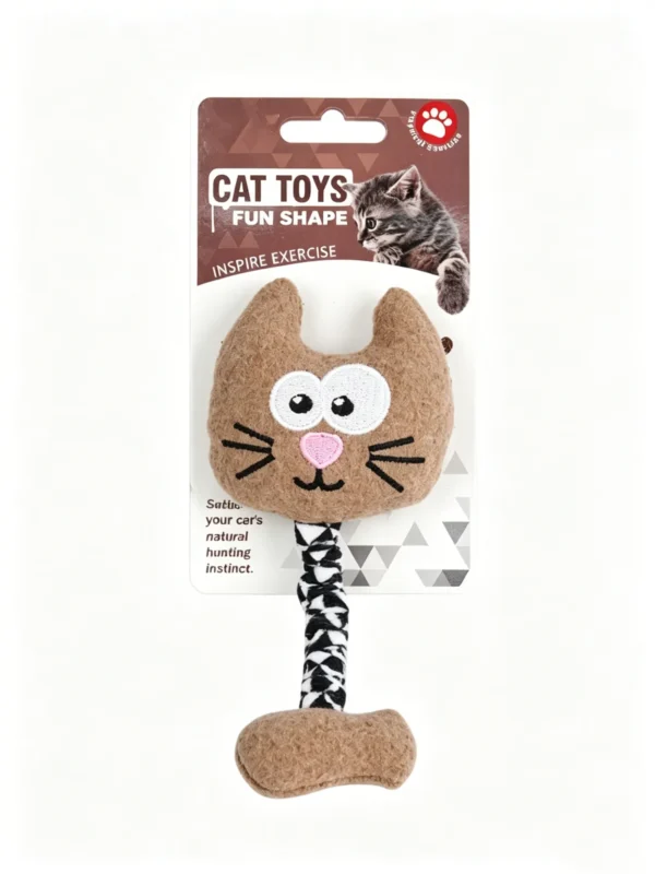 Catnip Plush Toy – Coffee Series, Soft Plush for Indoor Cats