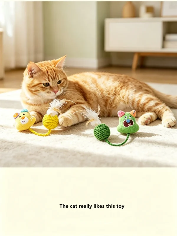 图片处理需求 (7)_副本-compressed Sisal Rattle Ball for Cats – Natural Sisal, Active Play