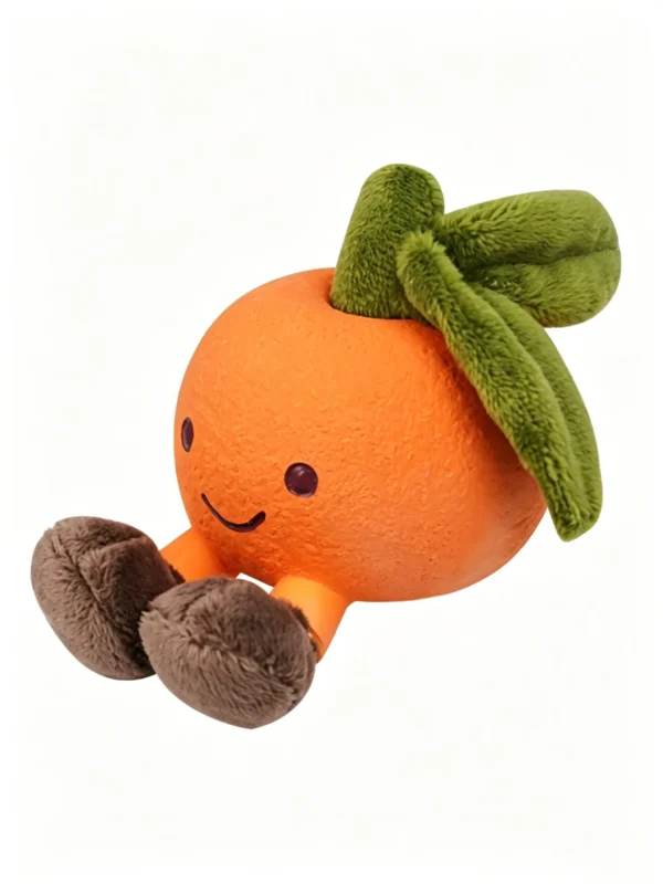 Squeaky Latex Plush Fruit Toy for Dogs – Soft & Durable