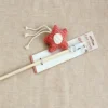 Wooden Handle Cat Teaser Wand – Interactive Toy for Cats