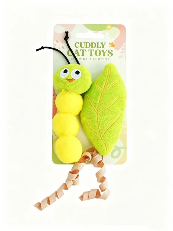 Catnip Crinkle Plush Cat Toy – Crinkle Sound for Cats