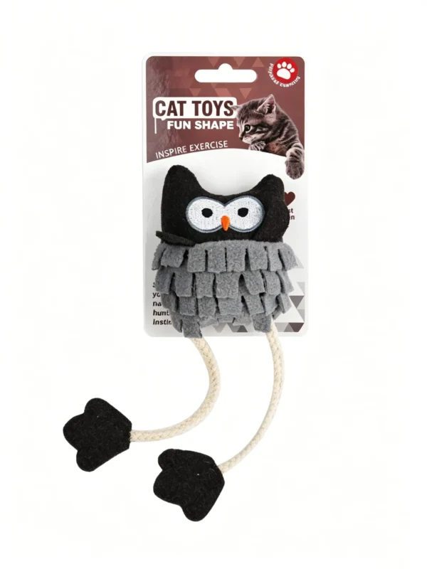 Catnip Plush Toy – Coffee Series, Soft Plush for Indoor Cats