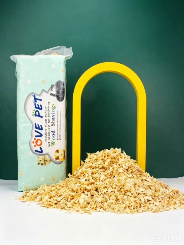 Pet Cage Bedding Wood Shavings （original flavo1.1-2.2 lbs)