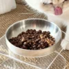 304 Stainless Steel Pet Bowl with Acrylic Stand 6.8 Ounces