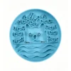 Pet Feeding Non-Slip Waterproof Silicone Bowl 7.5×7.5in