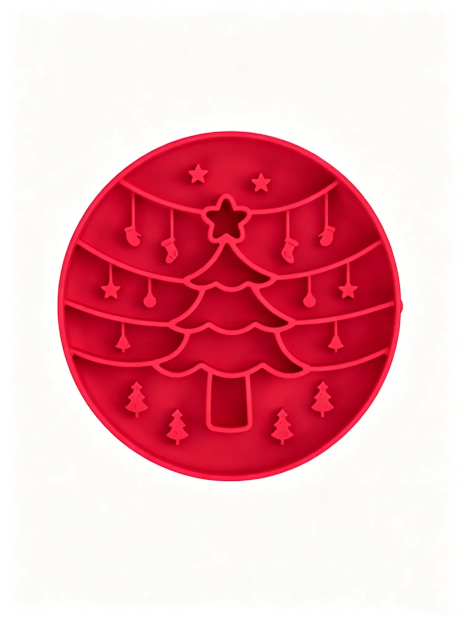 Christmas tree red