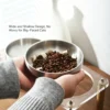 304 Stainless Steel Acrylic Elevated Pet Bowl 6.8 oz