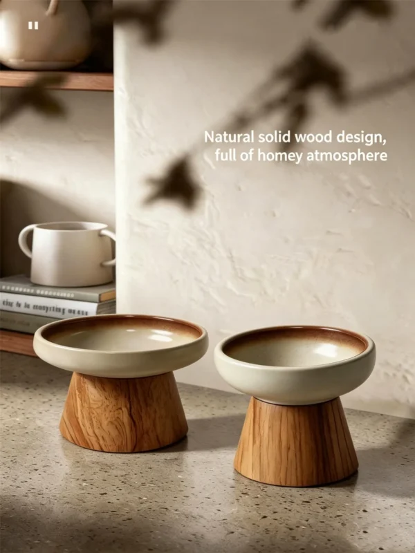 图片尺寸调整与翻译 (4)_副本-compressed Ceramic bowl with oak base, suitable for both cats and dogs