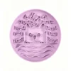 Pet Feeding Non-Slip Waterproof Silicone Bowl 7.5×7.5in