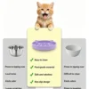Silicone Pet Slow Feeder Bowl 7×7in