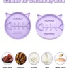 Silicone Pet Slow Feeder Bowl 7×7in