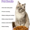 Silicone Pet Slow Feeder Bowl 7×7in