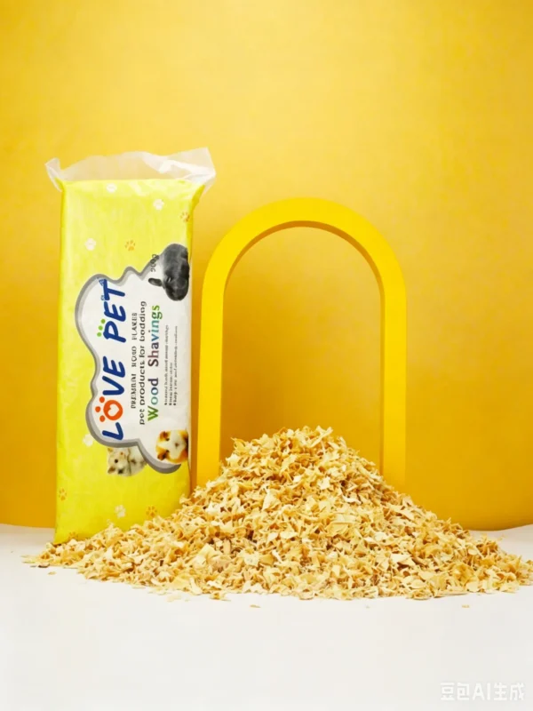 Pet Cage Bedding Wood Shavings （original flavo1.1-2.2 lbs)