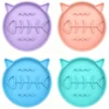 Silicone Pet Slow Feeder Bowl 7×7in
