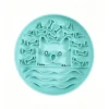 Pet Feeding Non-Slip Waterproof Silicone Bowl 7.5×7.5in