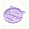 Silicone Pet Slow Feeder Bowl 7×7in