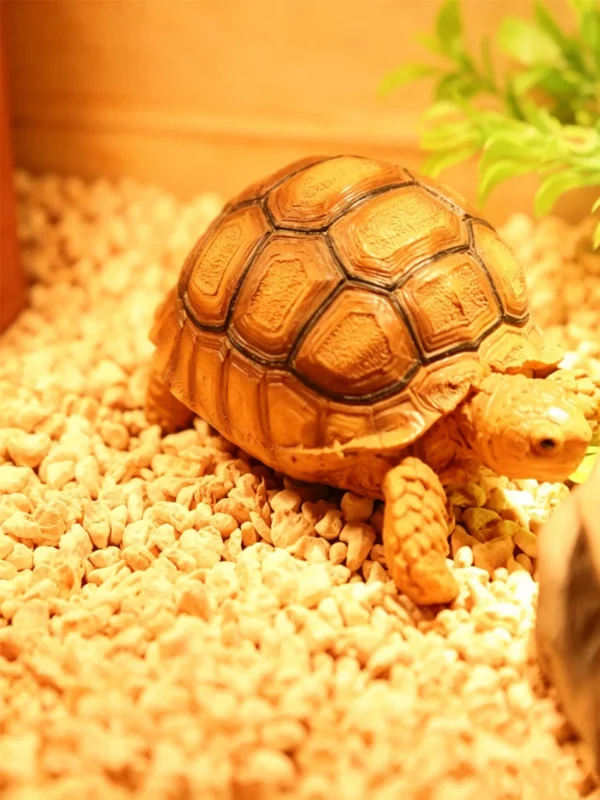 Corn cob bedding for deodorizing reptiles