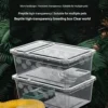 Small Reptile Transparent Ventilated Breeding Box