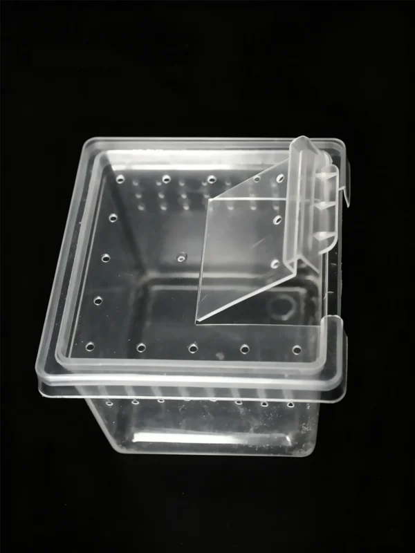 Small Reptile Transparent Ventilated Breeding Box