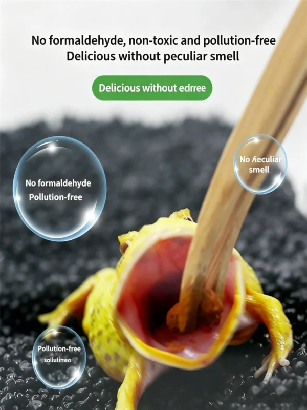 Sterile Pacman frog substrate
